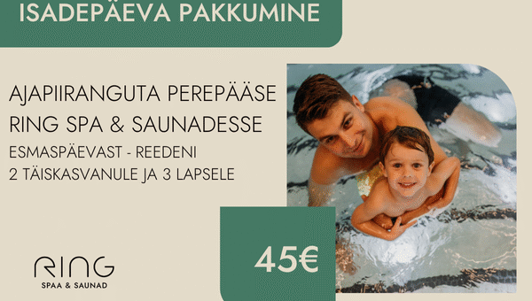 Ring SPAA & SAUNAD perepääse E-R